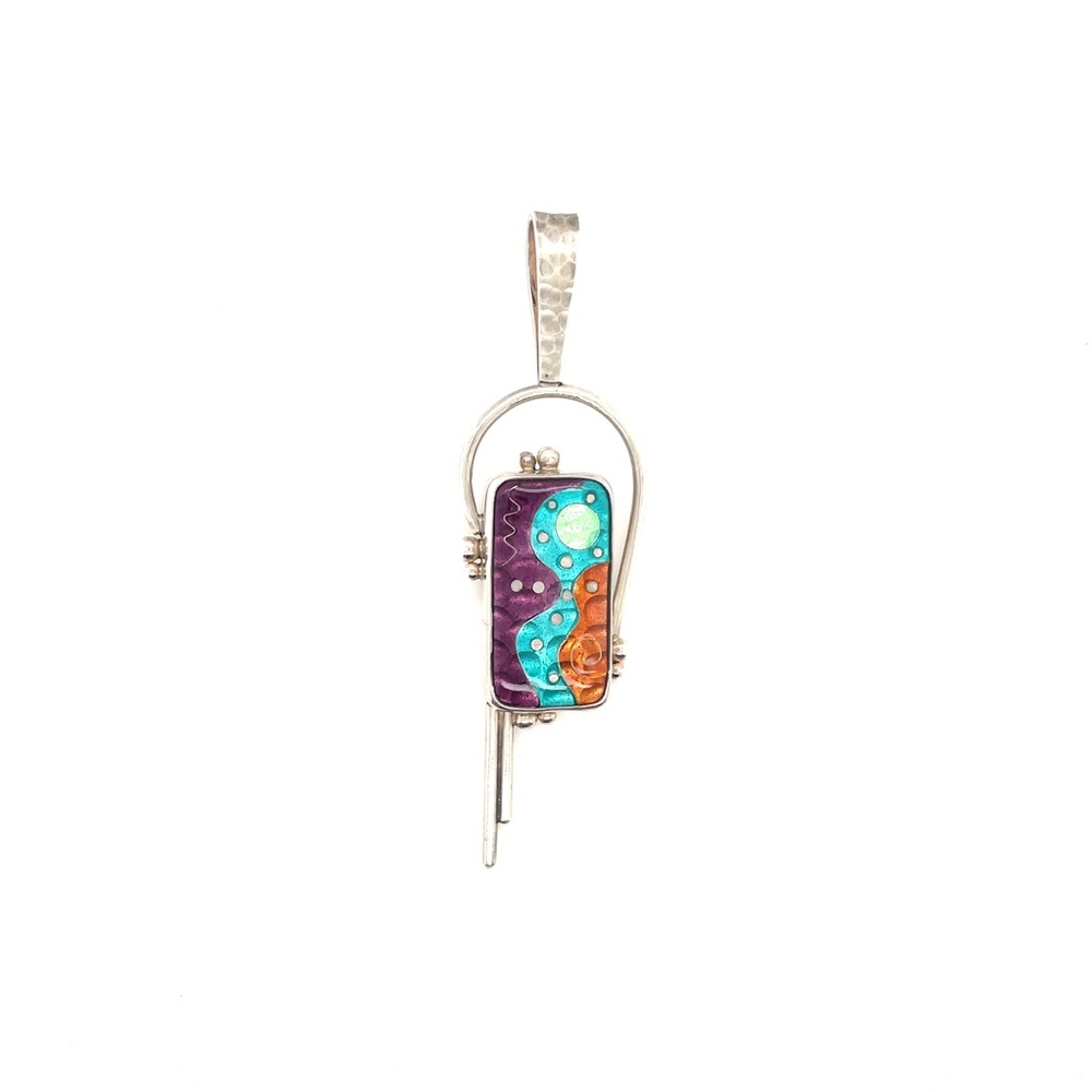 Bailey Sterling Silver multicolour pendant